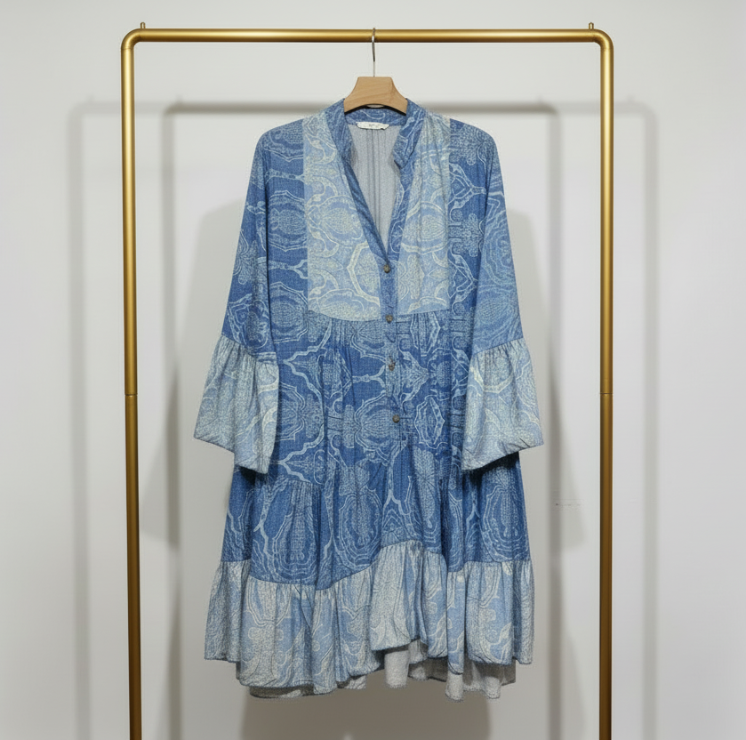 Italian Viscose Dress for Women – Soft Flow | Made in Italy | RARE SHION