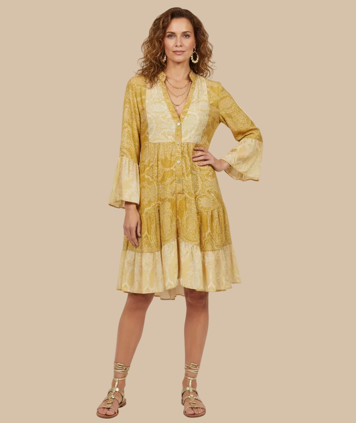 Italian Viscose Dress for Women – Soft Flow | Made in Italy | RARE SHION